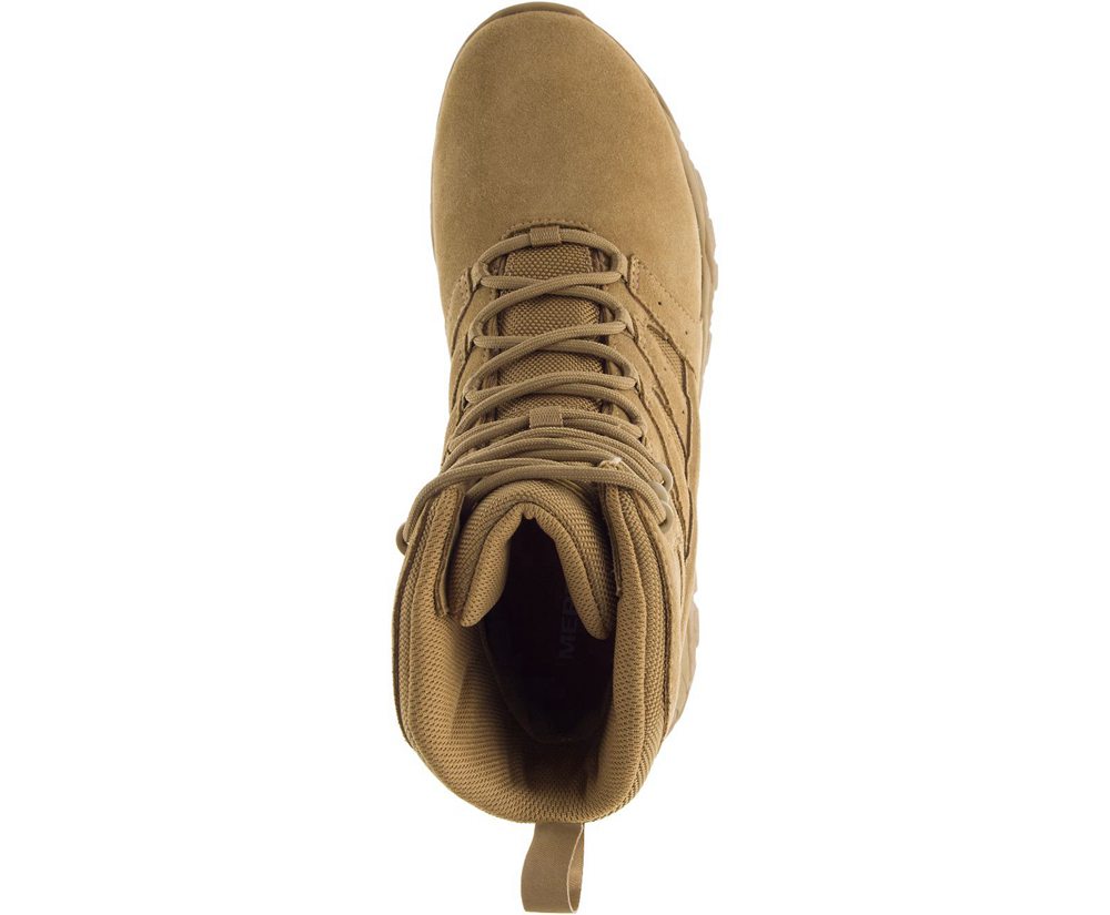 Kozaki Merrell Damskie Khaki - Moab 2 Defense Wide Width - 429680-VYD